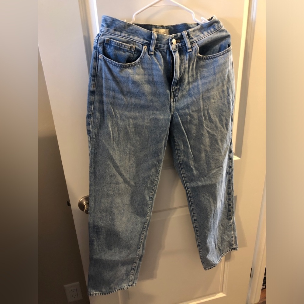 Madewell baggy straight jeans